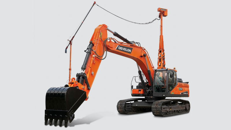 Aplicaciones Especiales DEVELON Excavadora eléctrica DX300-E