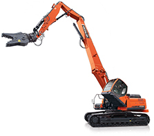 Aplicaciones Especiales DEVELON Demolición Alto Alcance DX340 DM