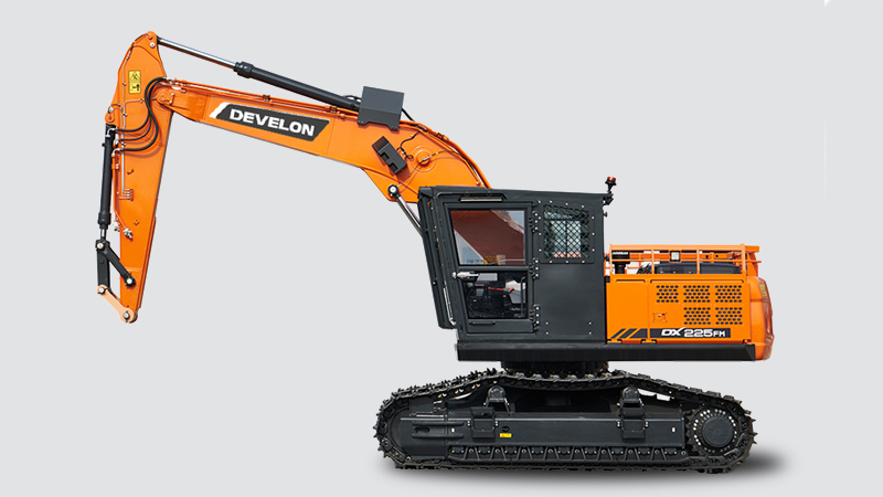 Aplicaciones Especiales DEVELON Máquina forestal DX225 FM